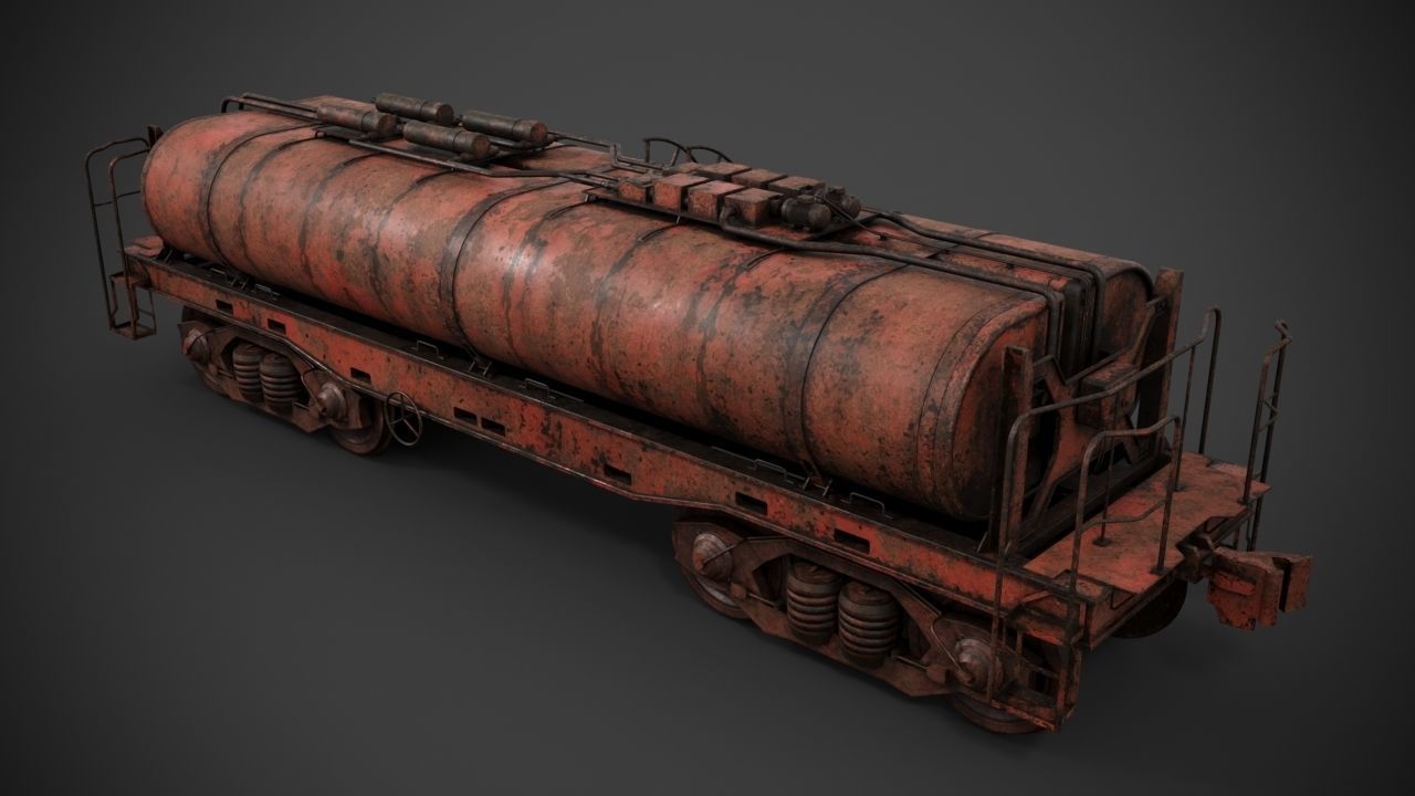 Rail Tank car 3D model_12