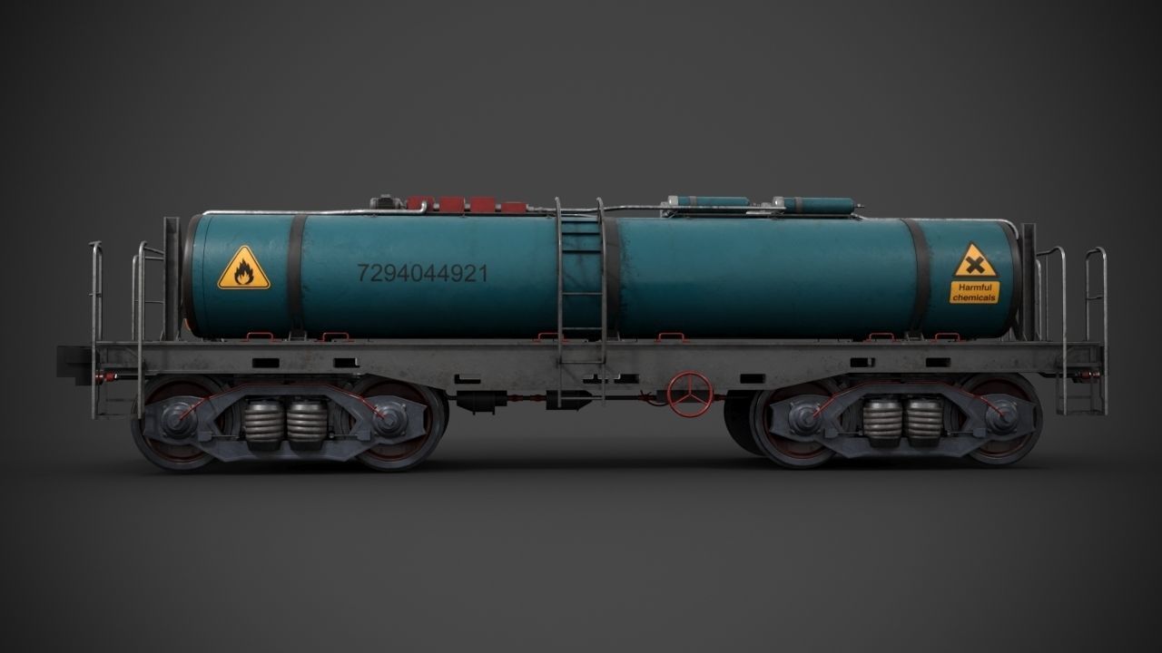 Rail Tank car 3D model_7