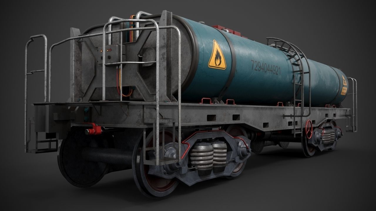 Rail Tank car 3D model_6