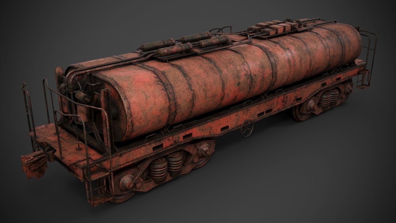 Rail Tank car 3D model_10