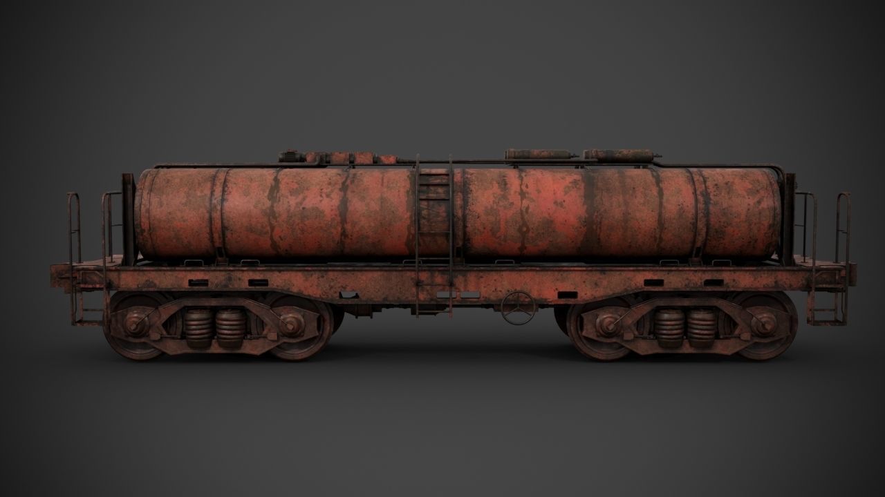 Rail Tank car 3D model_13