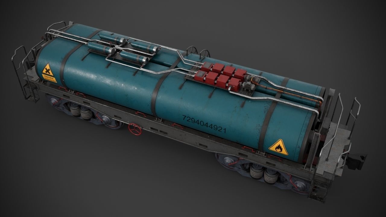 Rail Tank car 3D model_5