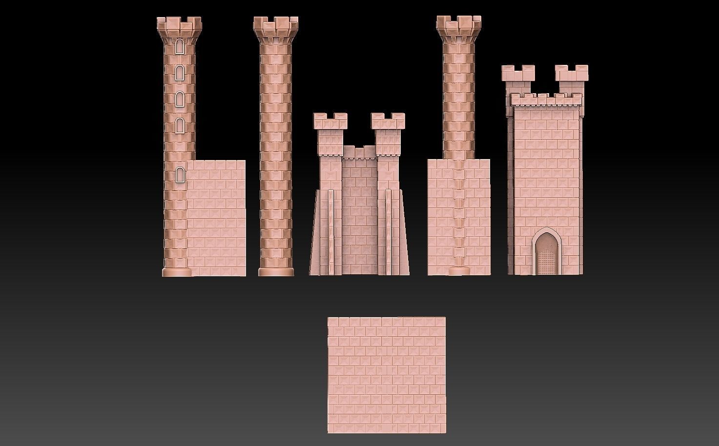 Heroes of Might and Magic 3 Castle 3D print model_1