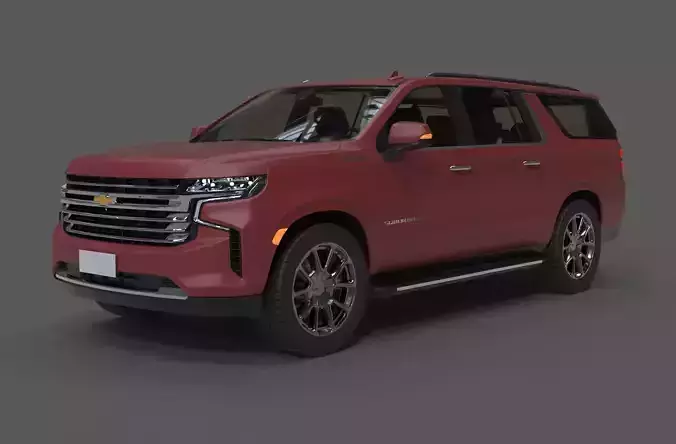 3D model car Chevrolet Suburban  3D model