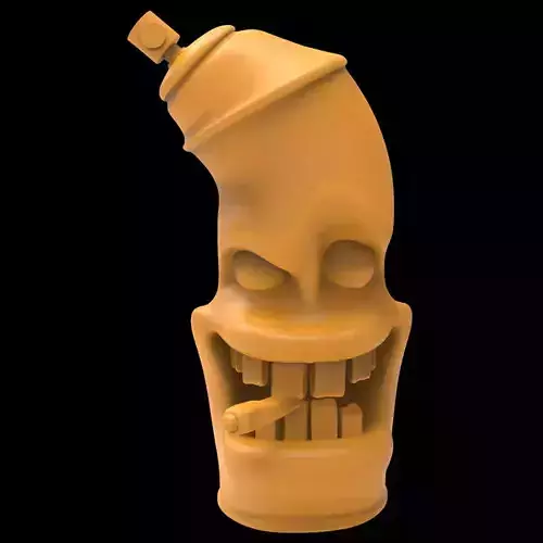 Monster Can 05 3D print model