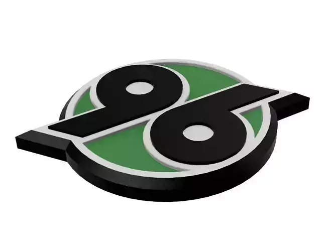Hannover 96 Wall Sign 3D print model
