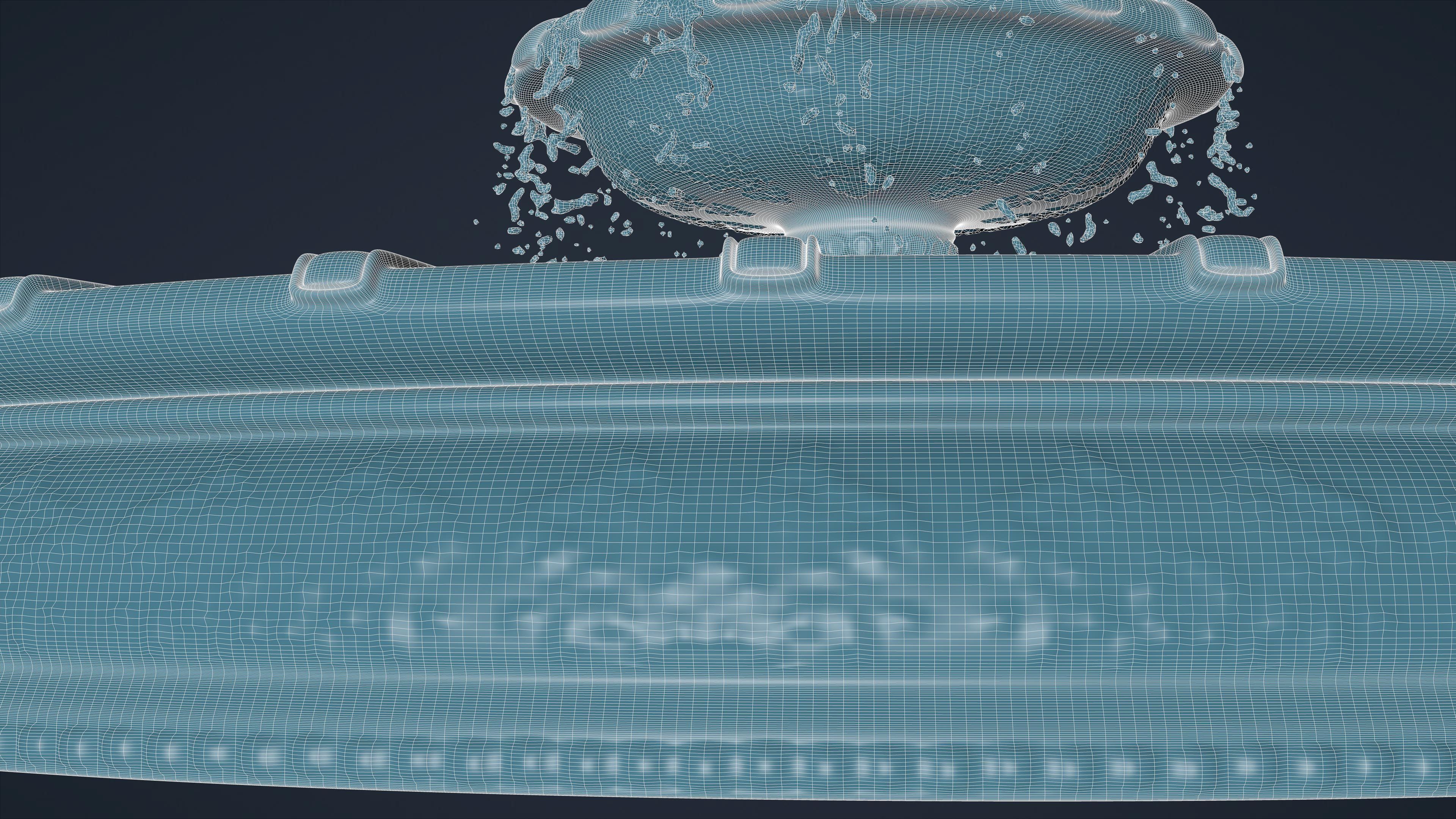 Fountain Animated 3D model_15