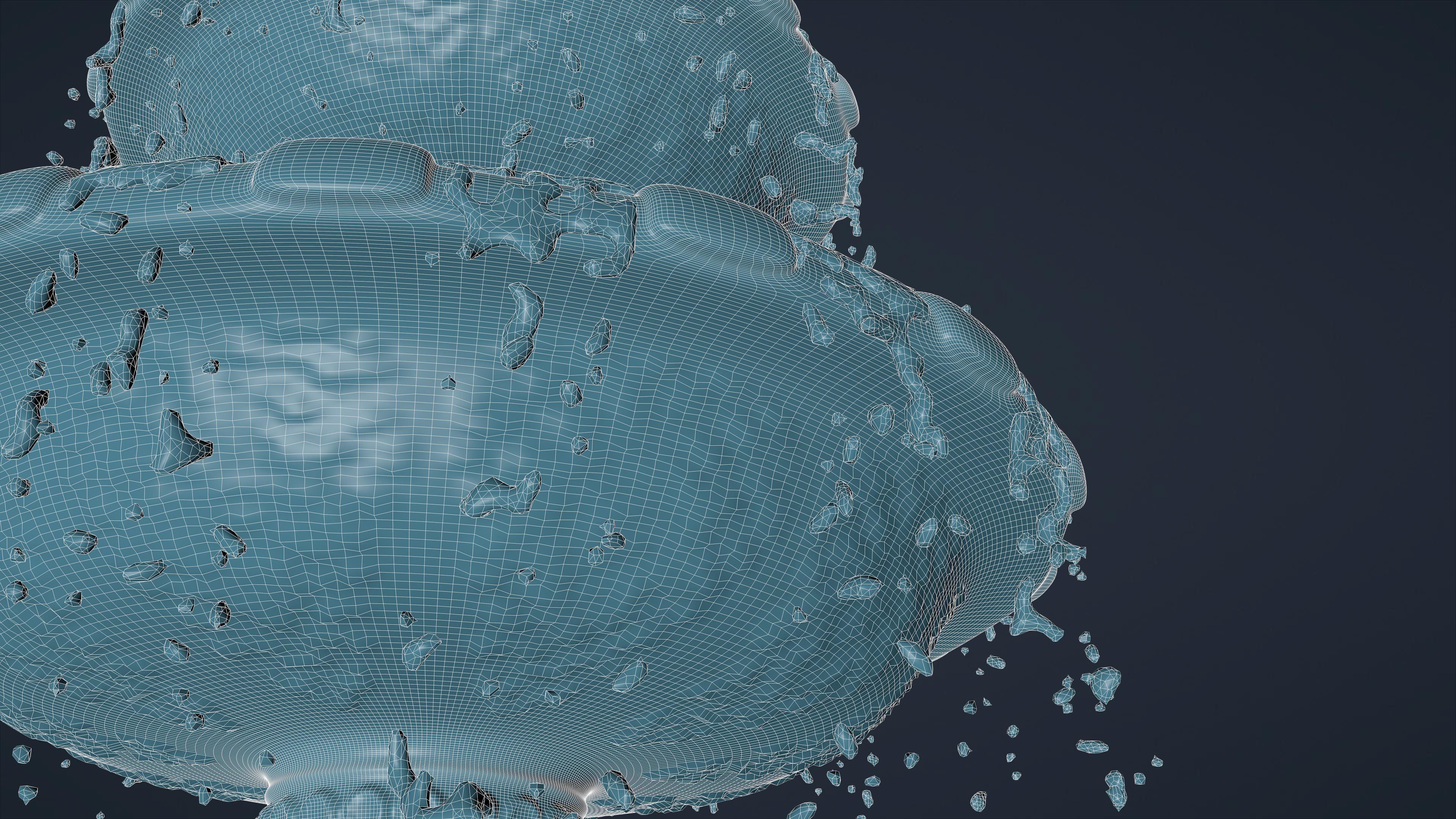 Fountain Animated 3D model_14