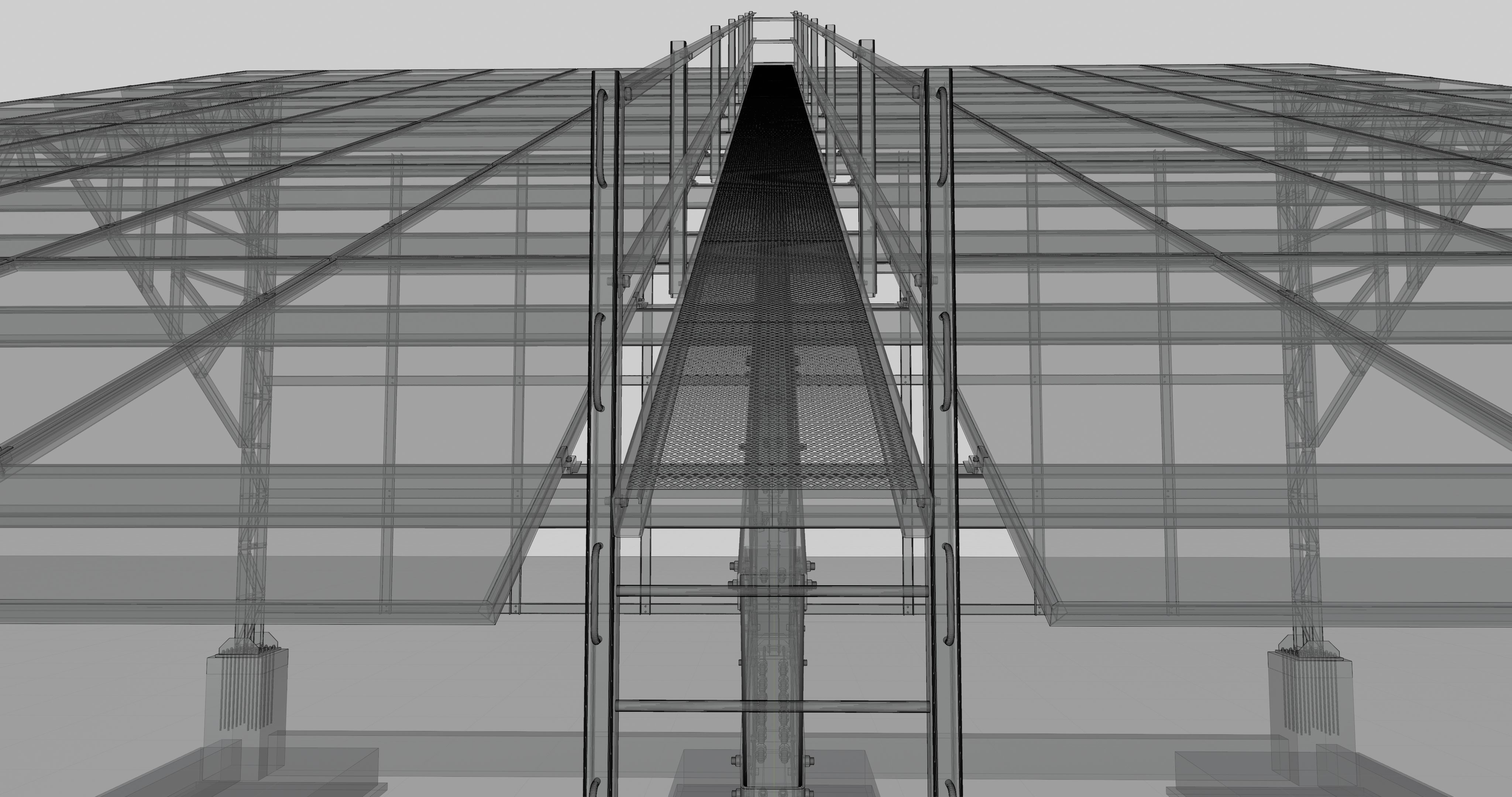 Solar Panel Steel Construction Type 17 3D model_51