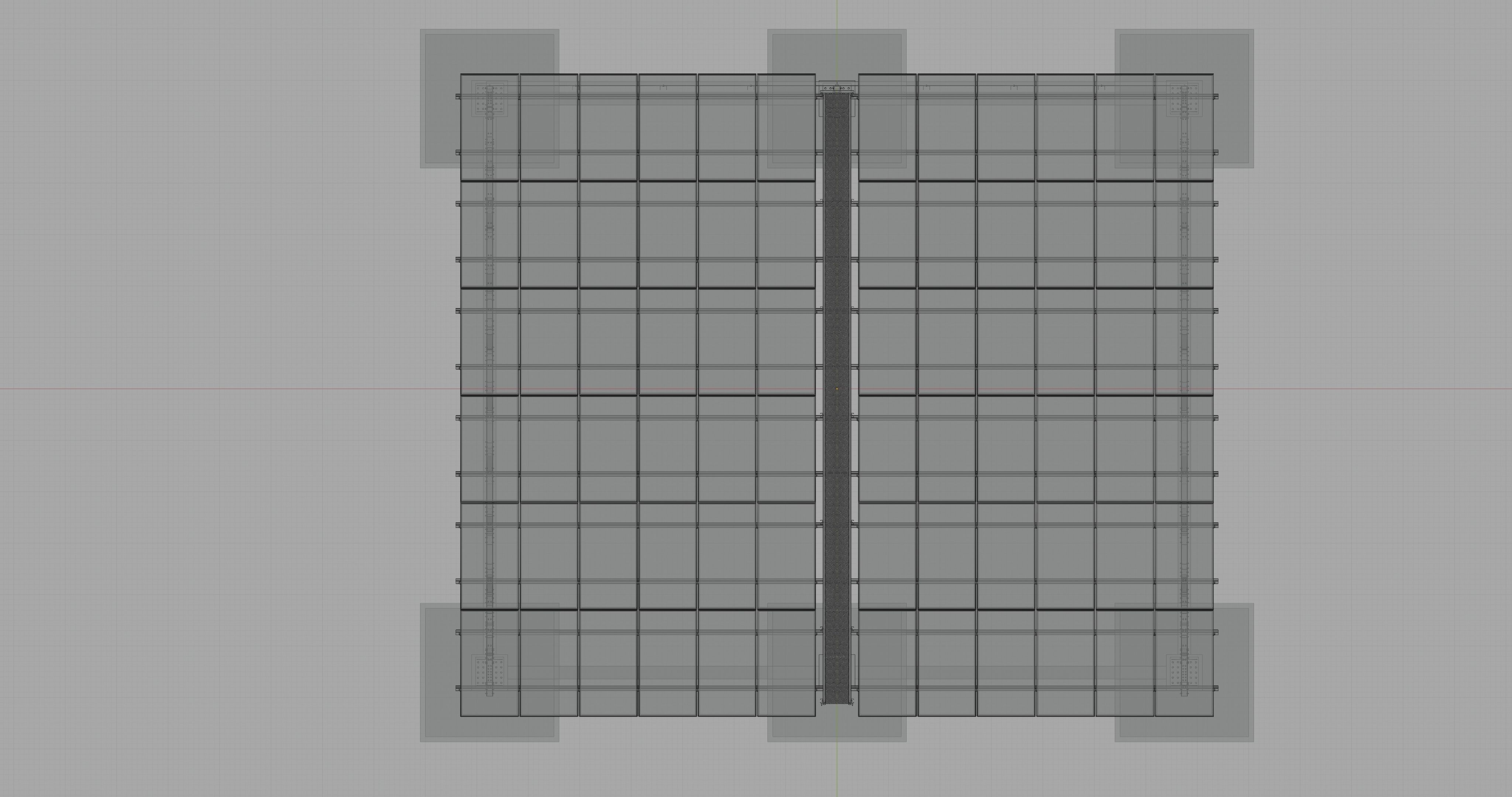Solar Panel Steel Construction Type 17 3D model_54