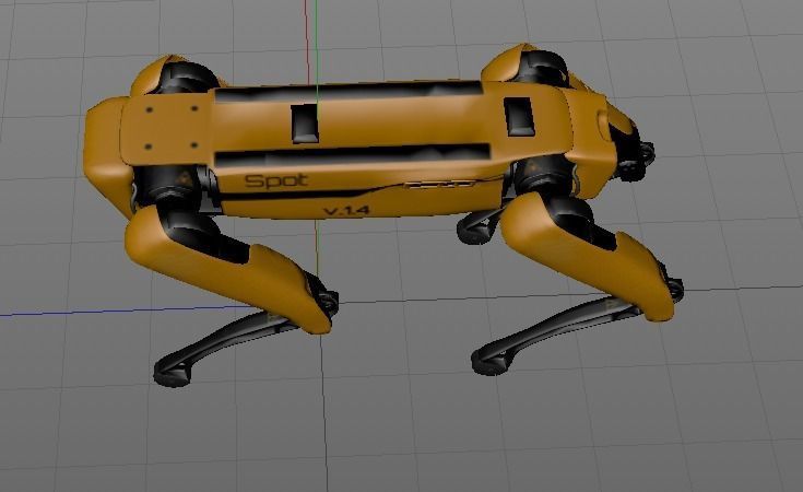 Spot Boston Dynamics 3D model_12