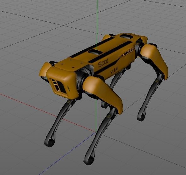 Spot Boston Dynamics 3D model_11