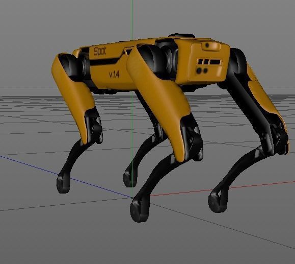 Spot Boston Dynamics 3D model_5