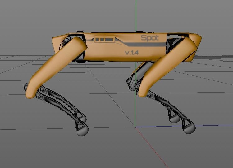 Spot Boston Dynamics 3D model_8