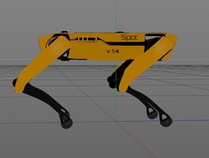 Spot Boston Dynamics 3D model_29