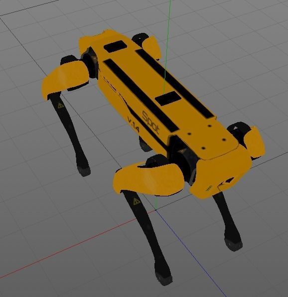 Spot Boston Dynamics 3D model_31