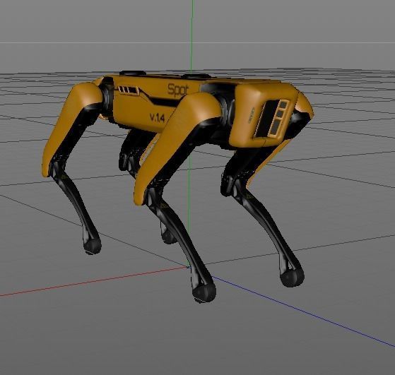 Spot Boston Dynamics 3D model_9