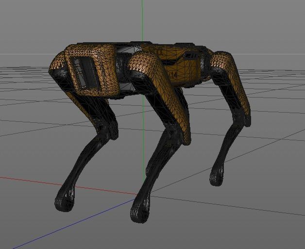 Spot Boston Dynamics 3D model_14