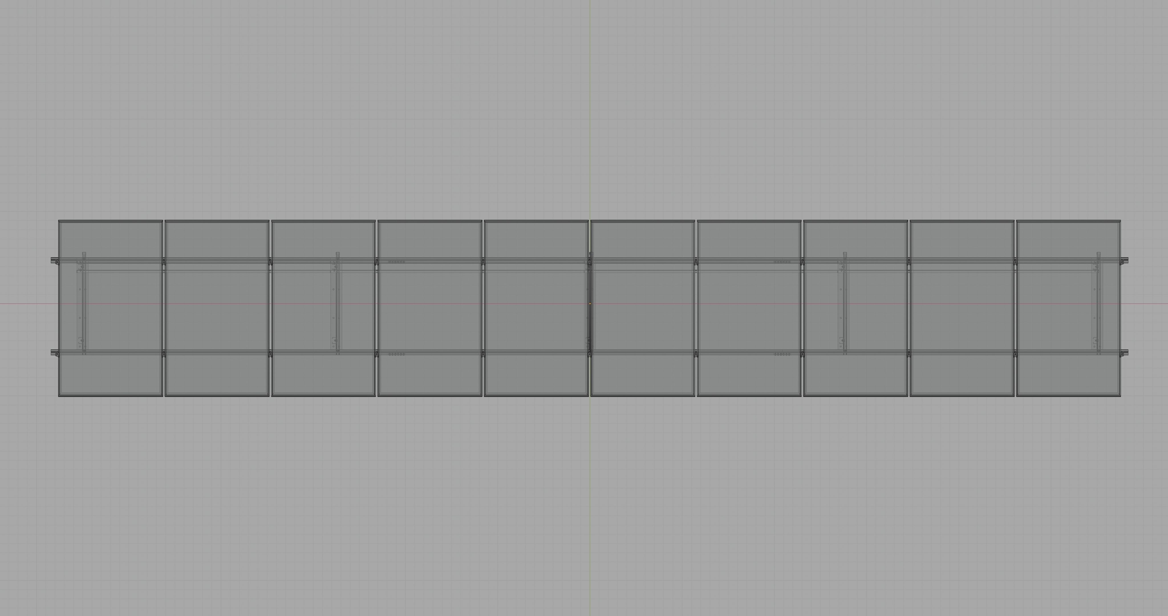 Roof Type Solar Panel Steel Construction 3D model_19