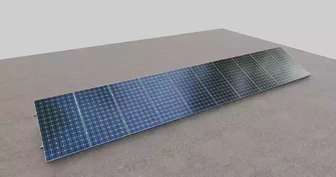 Roof Type Solar Panel Steel Construction