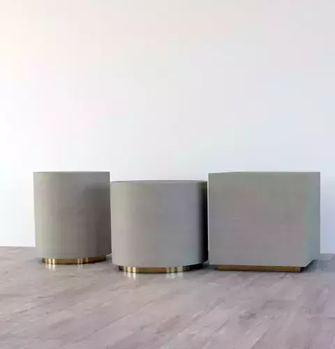 RH SHagreen Table Set