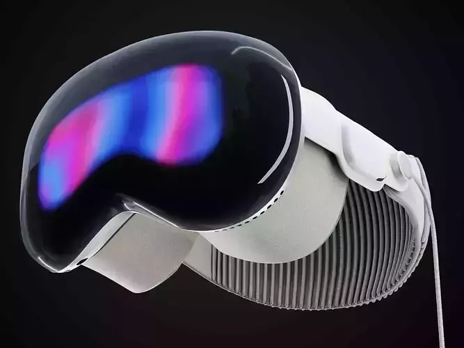 Apple Vision Pro 3D model