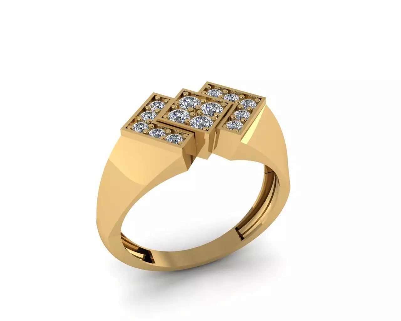 Rings 3D print model_0