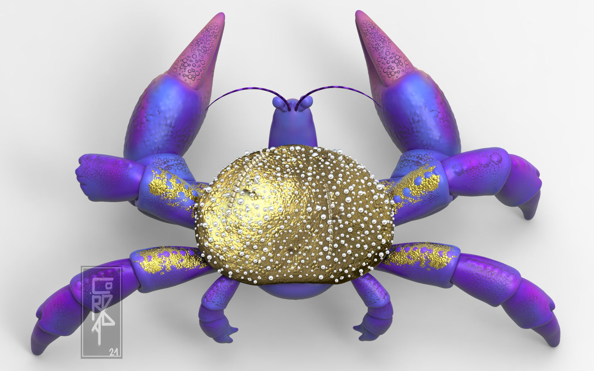 Tamatoa Moana 3D print model_3