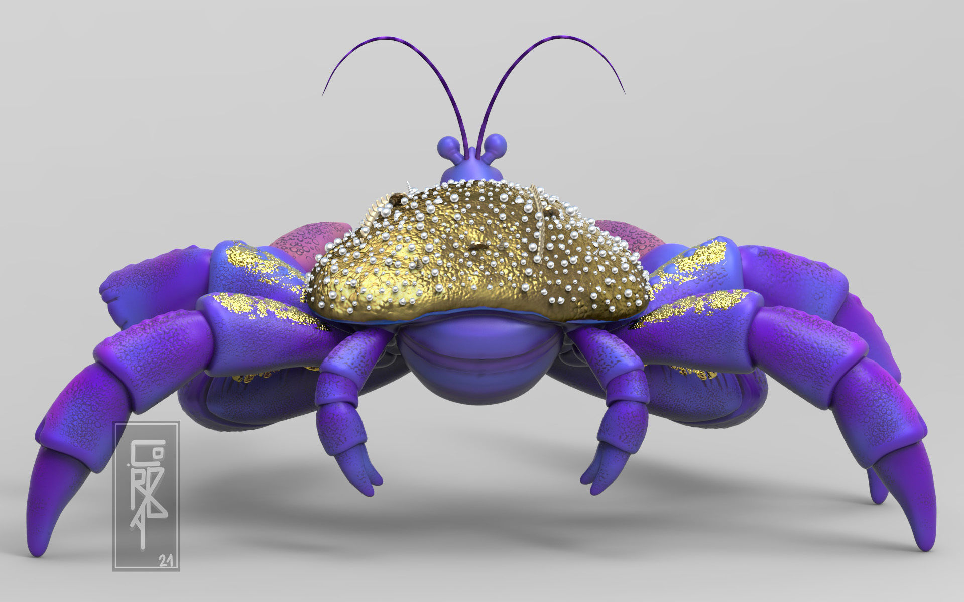 Tamatoa Moana 3D print model_2