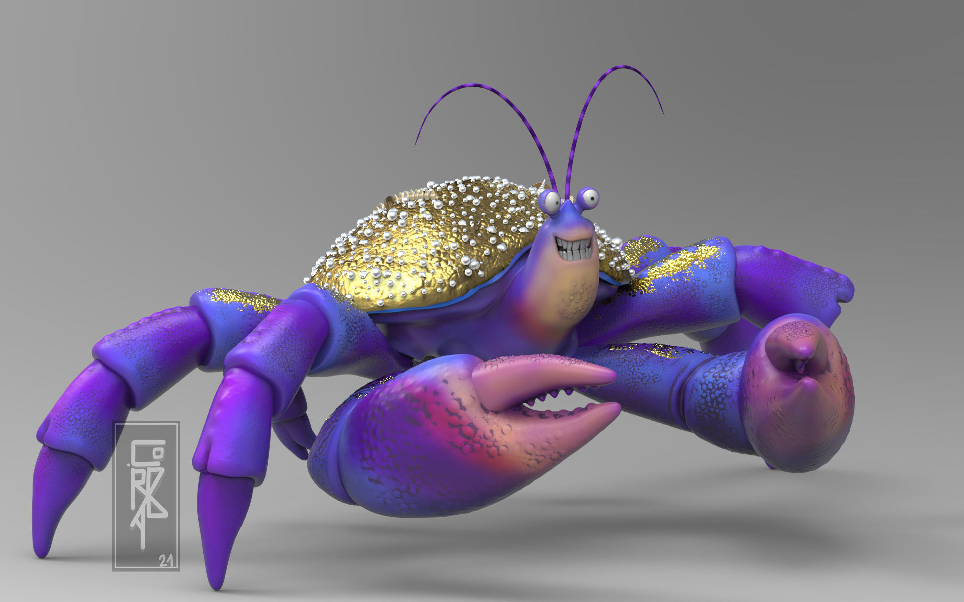 Tamatoa Moana 3D print model_1