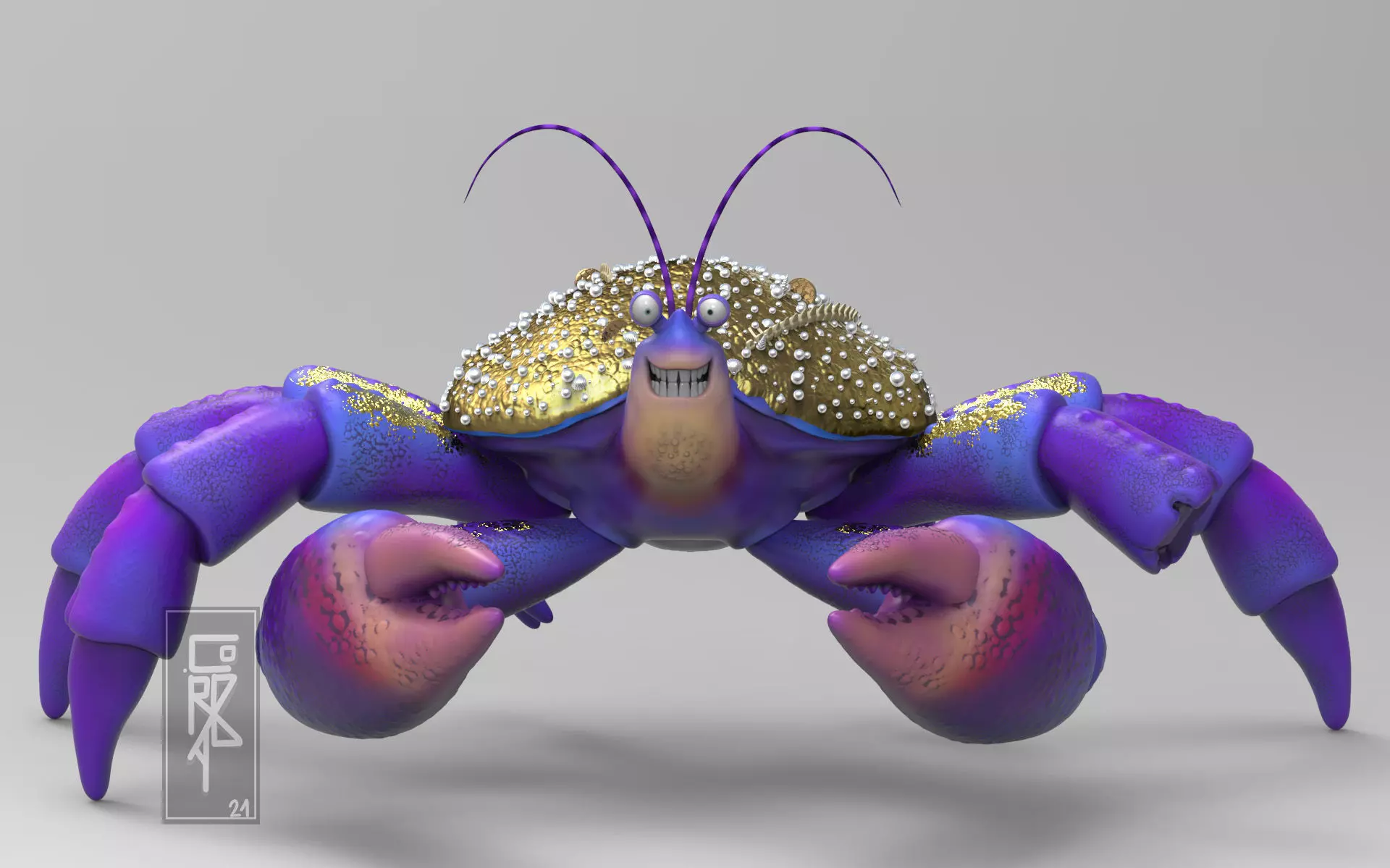 Tamatoa Moana 3D print model_0