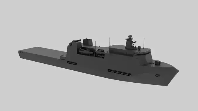 HDL 13000 class - Model for small scale printing 3D print model