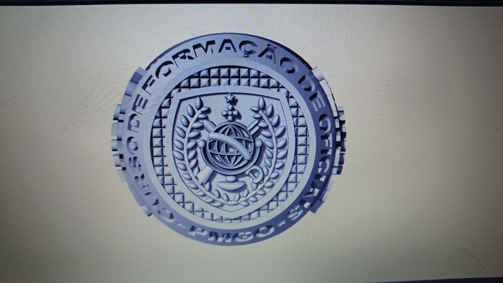 Anel Militar 3D print model_3