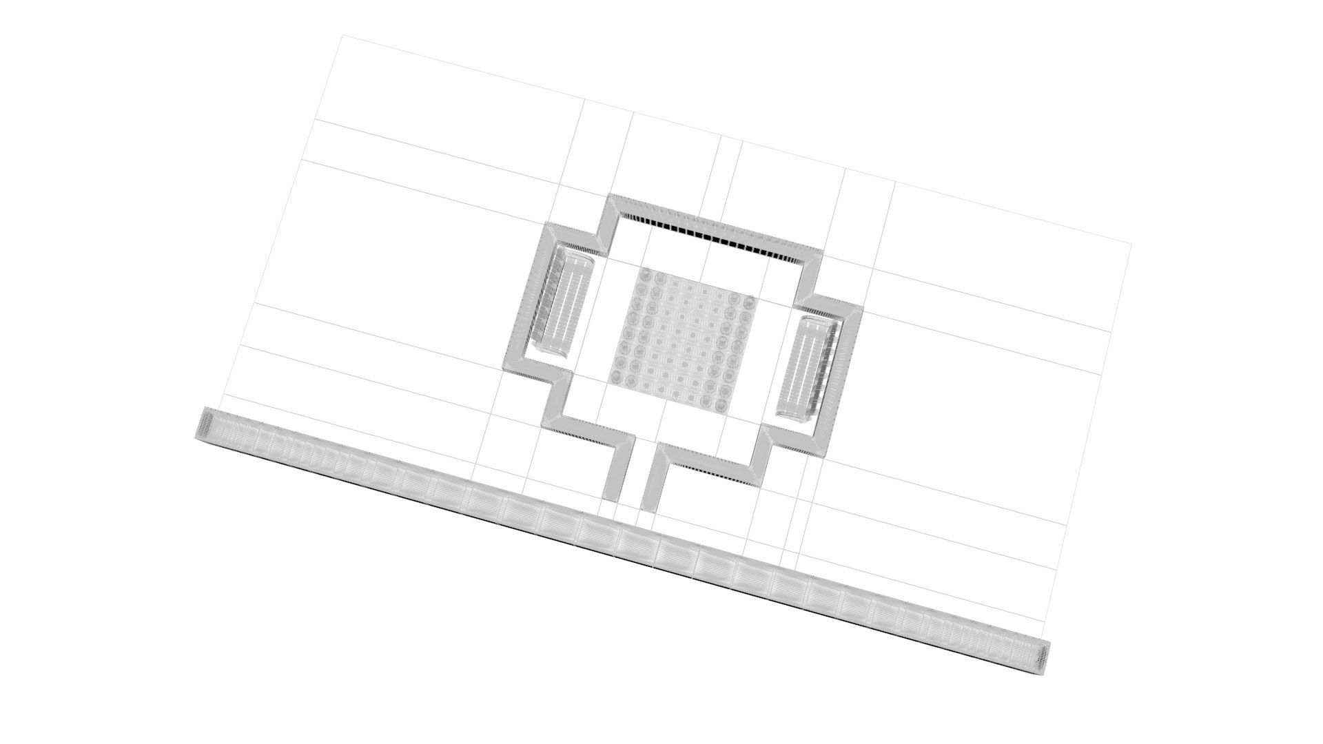 Chess Park 3D model_16