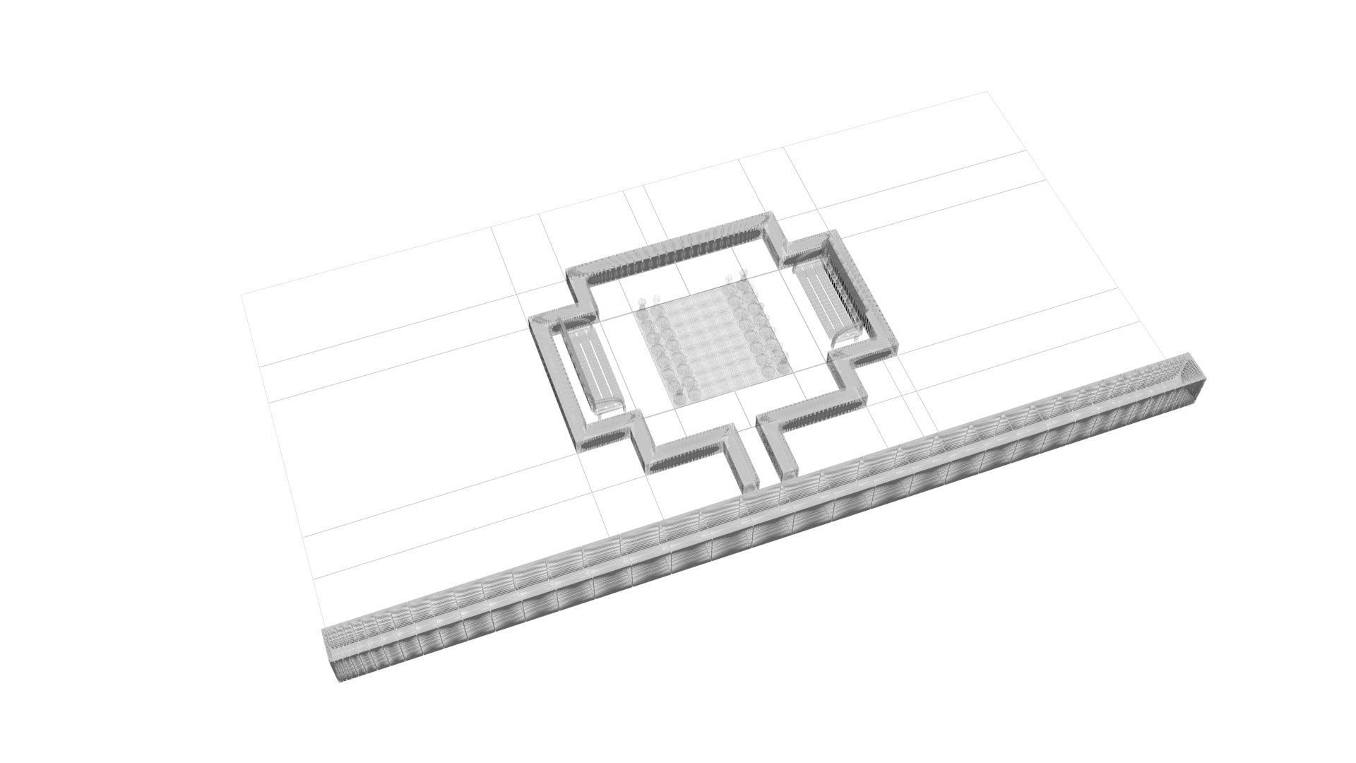 Chess Park 3D model_15