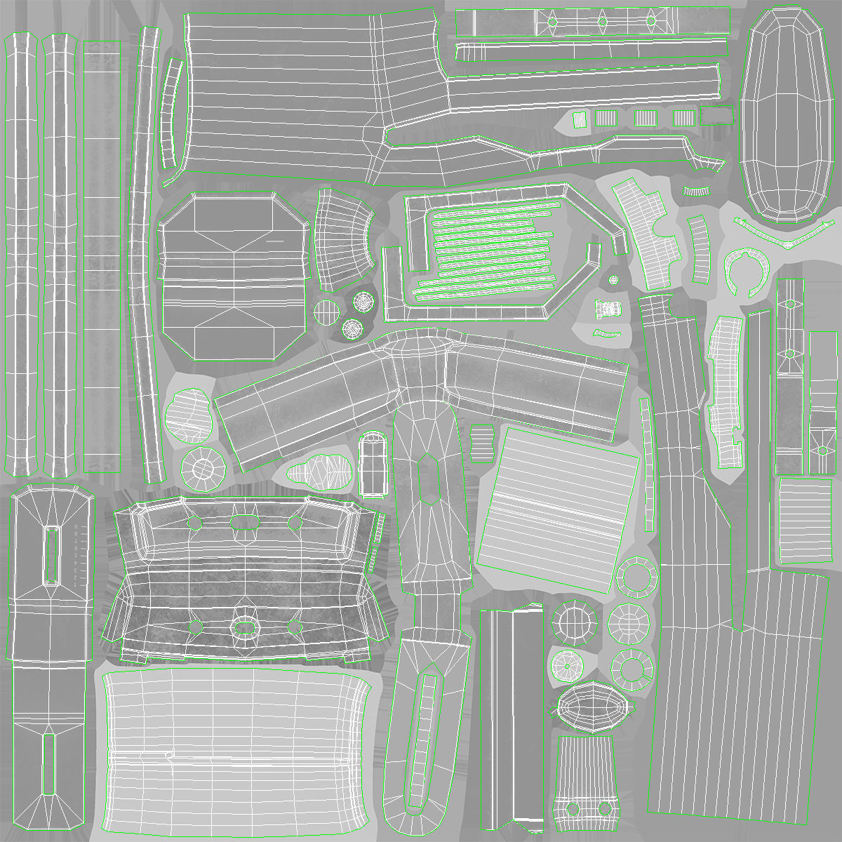 Steyr HS50-M1 Low-poly 3D model_36
