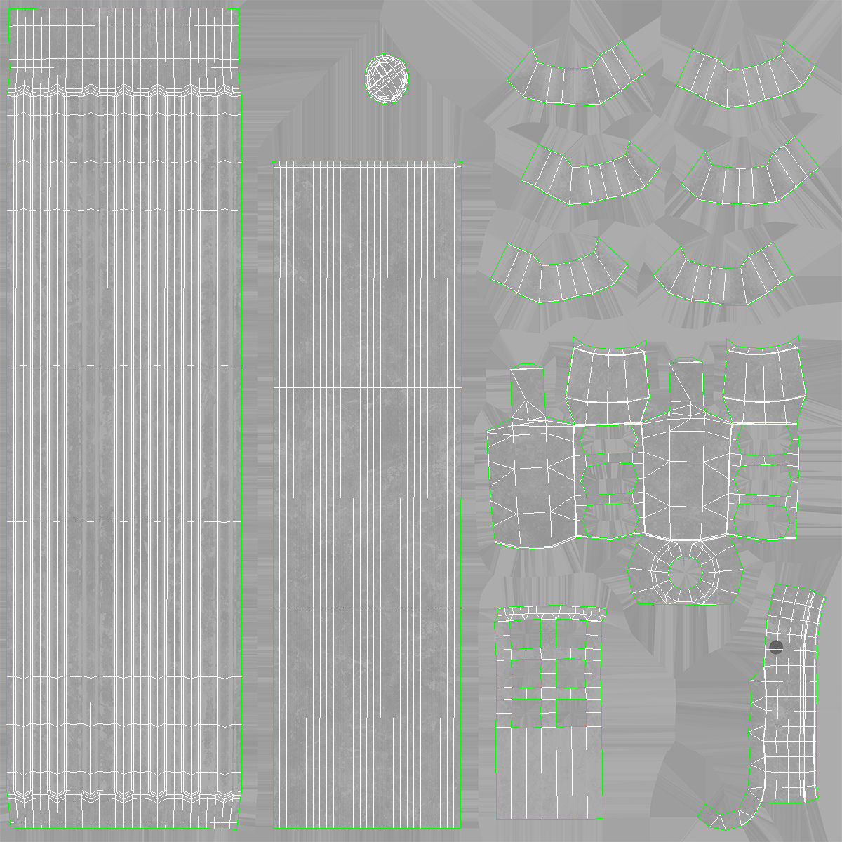 Steyr HS50-M1 Low-poly 3D model_35