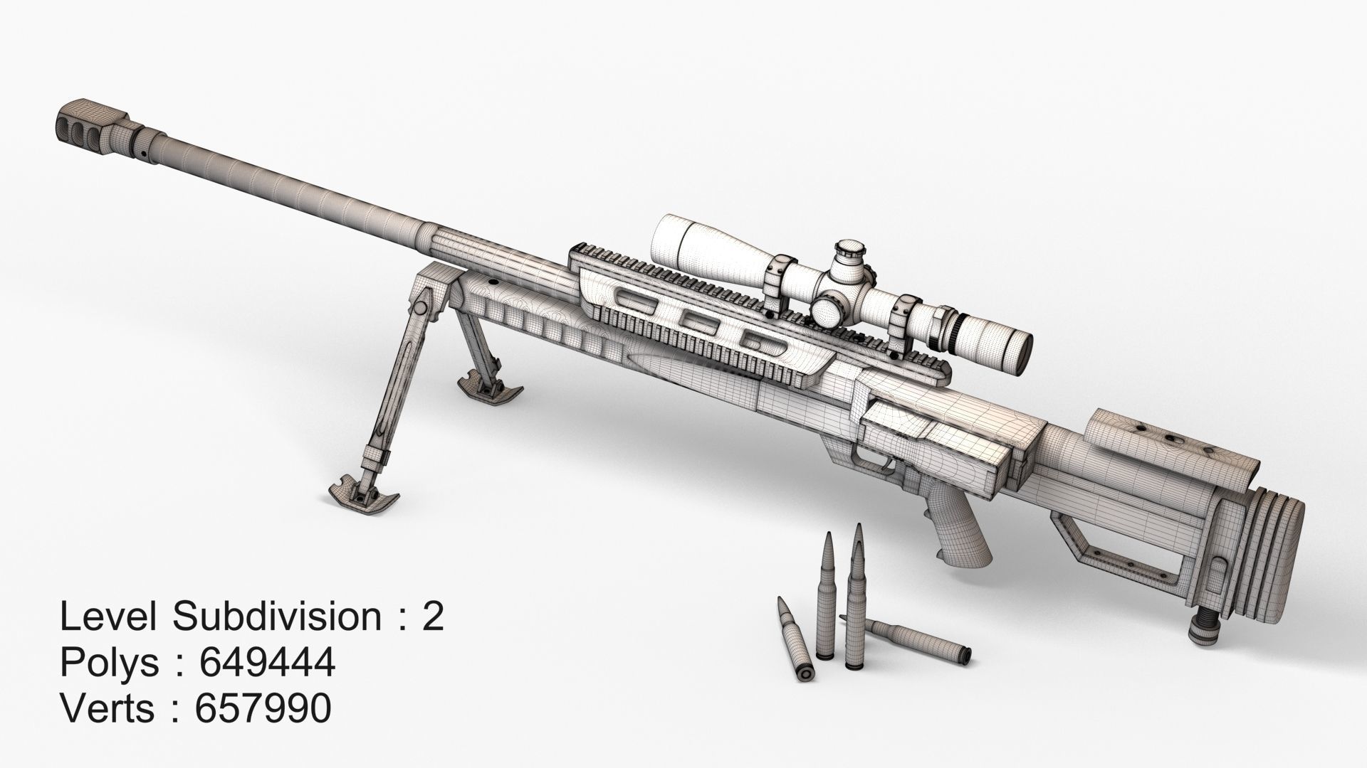 Steyr HS50-M1 Low-poly 3D model_31