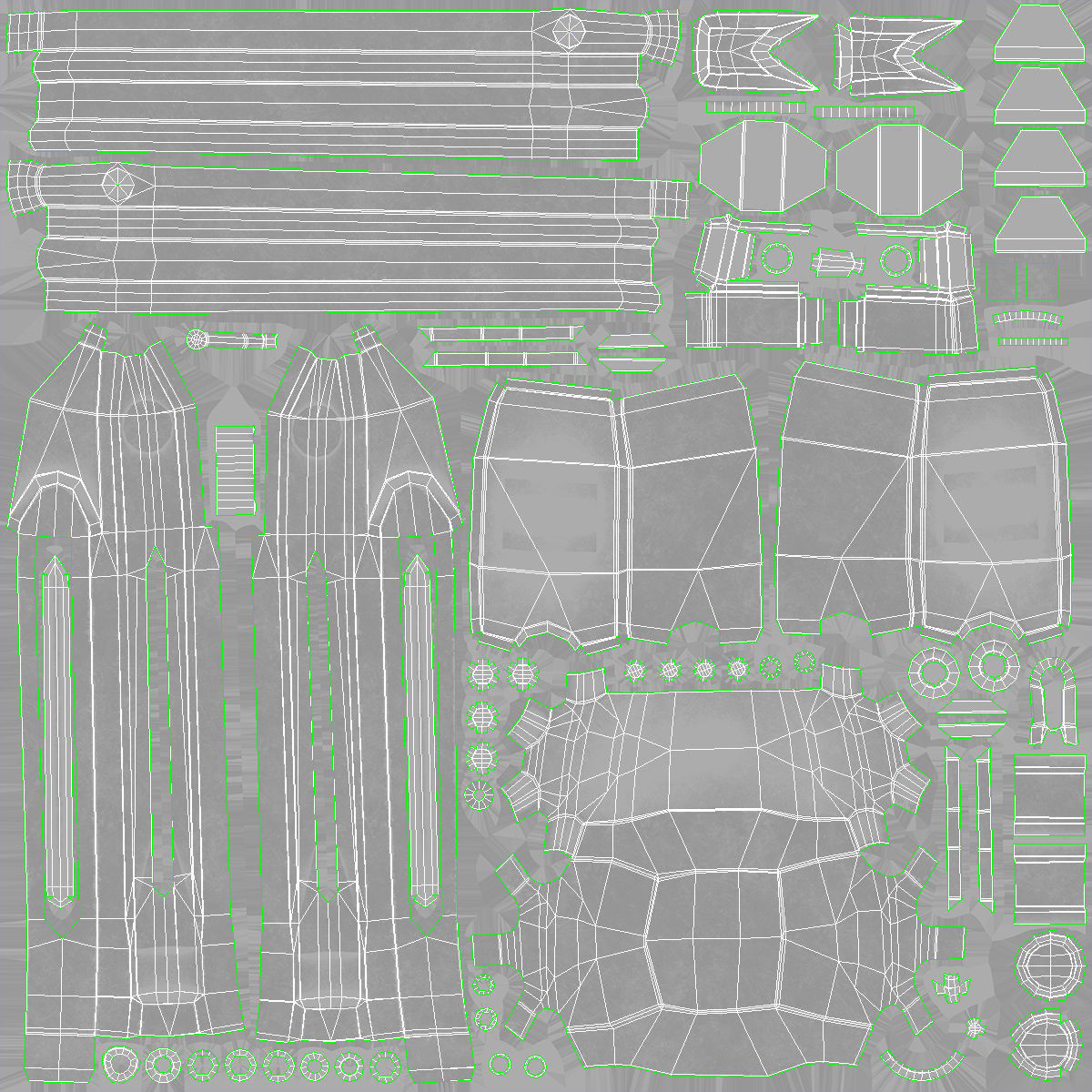 Steyr HS50-M1 Low-poly 3D model_32