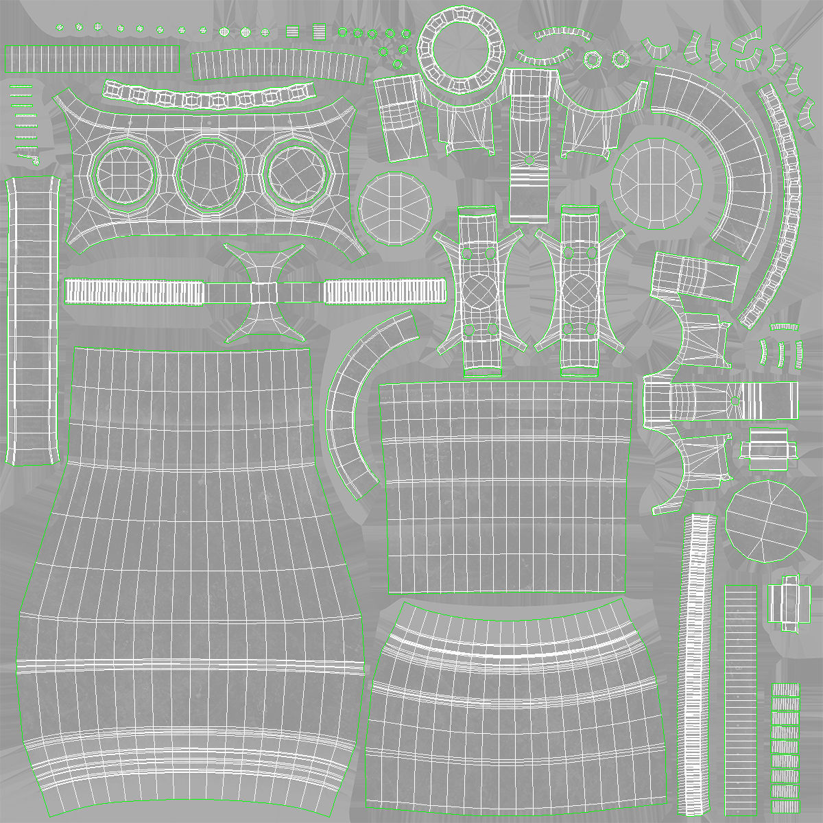 Steyr HS50-M1 Low-poly 3D model_37