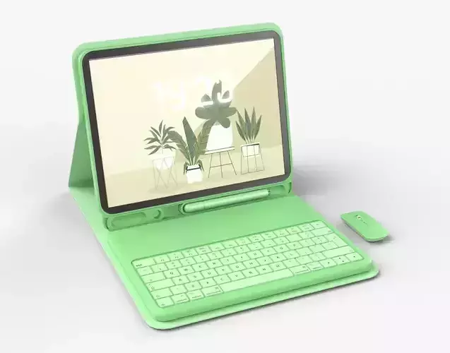 Modern Pc Tablet Set Pen Mouse Pistachio Green Version