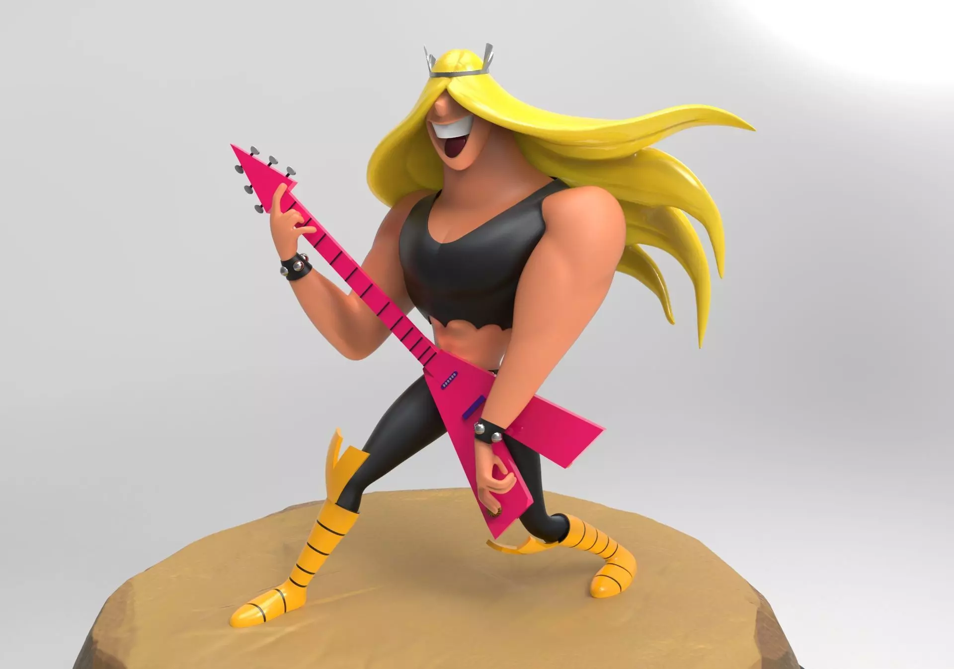 val hallen justice friends 3D print model