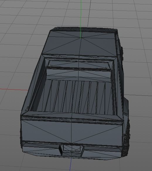 Tesla CyberTruck 3D model_16
