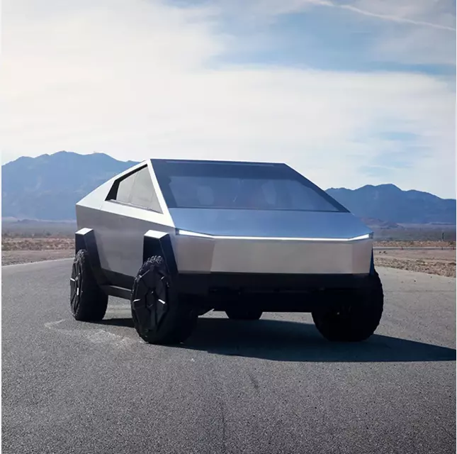 Tesla CyberTruck 3D model_0