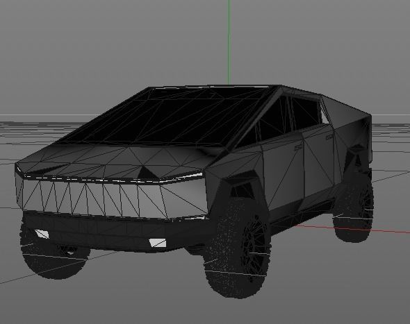Tesla CyberTruck 3D model_18
