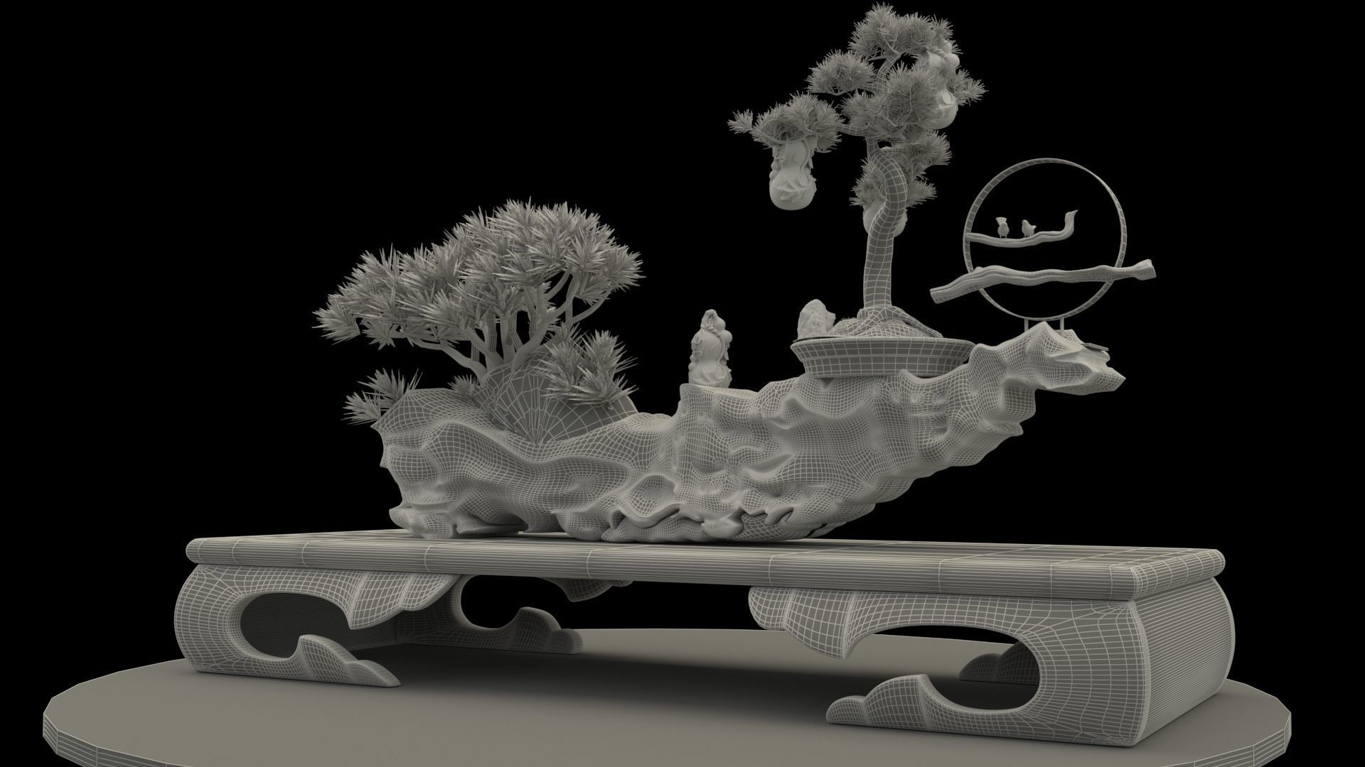 Chinese gourd   3D model_6