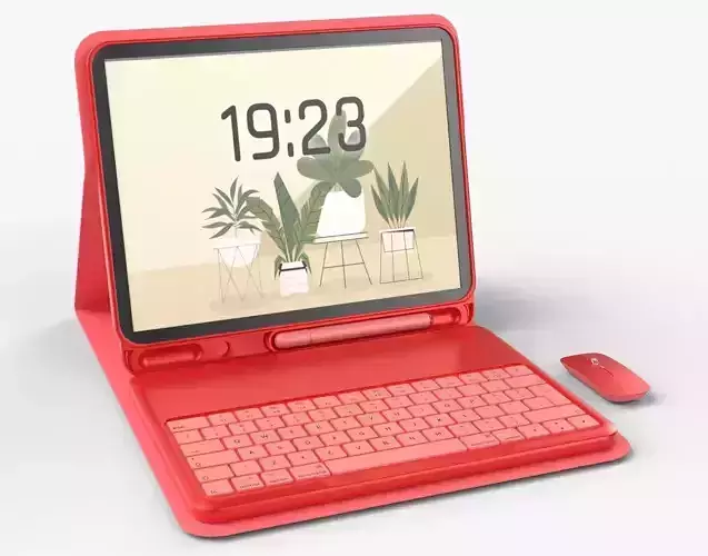 Modern Pc Tablet Set Pen Mouse Bloody Red Version