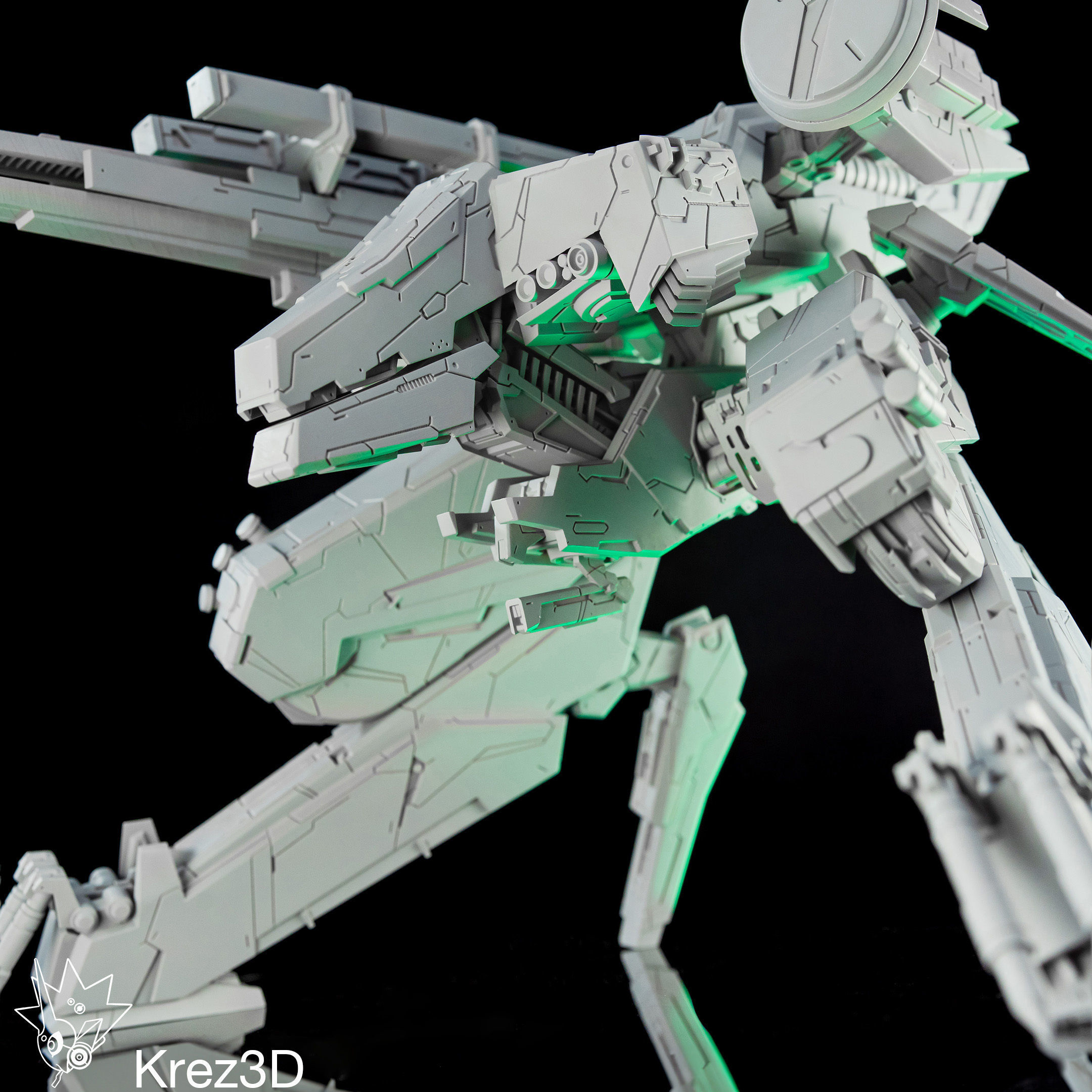 Metal Gear Rex 3D print model_6