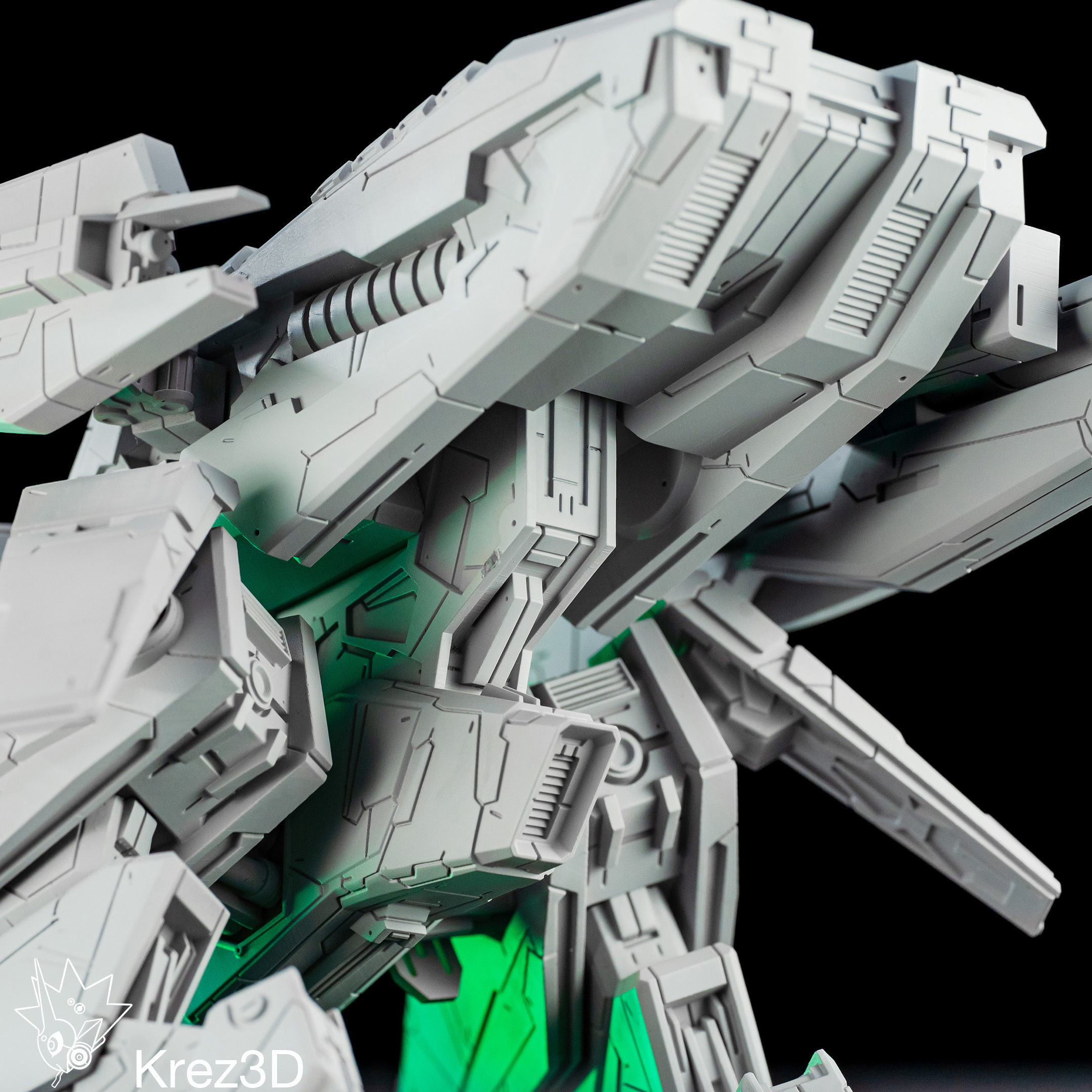 Metal Gear Rex 3D print model_11