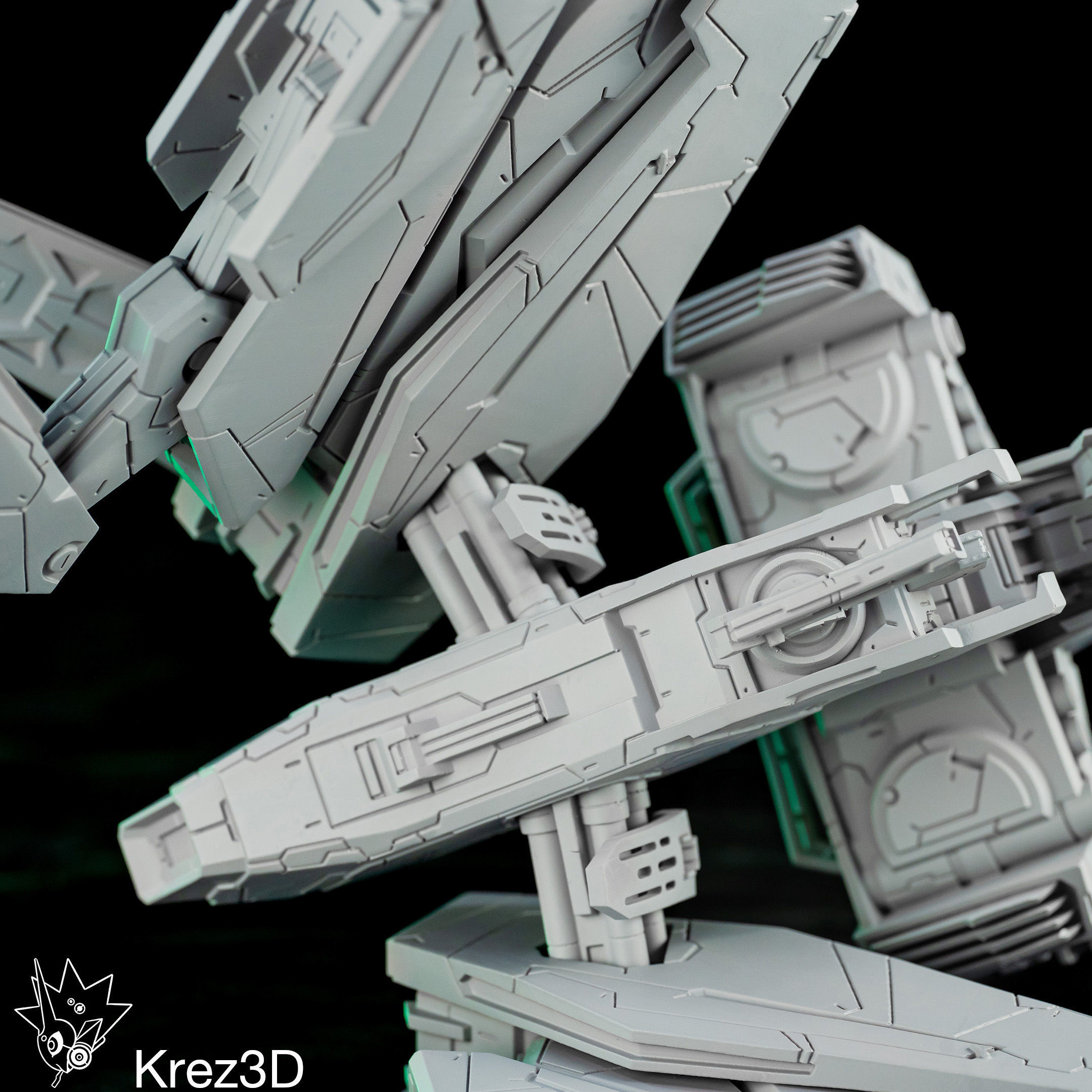 Metal Gear Rex 3D print model_23